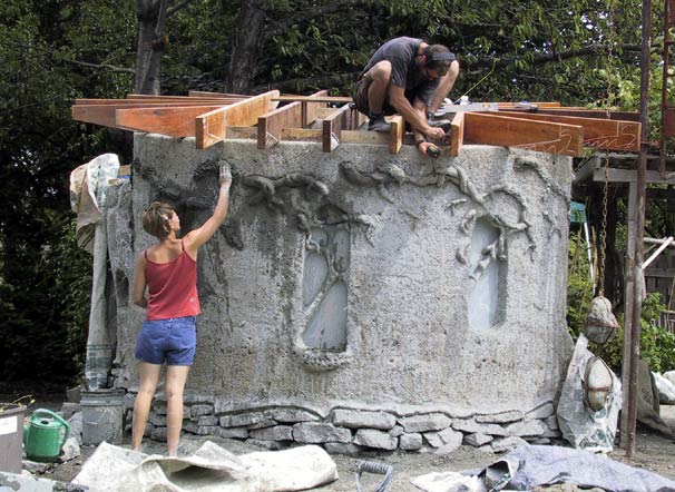 cob rafters