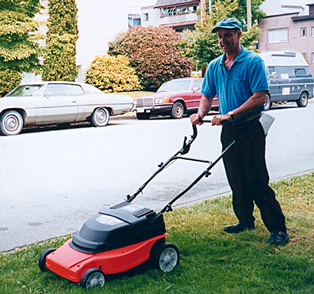 mulching mower